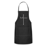 I Believe - Adjustable Apron - black