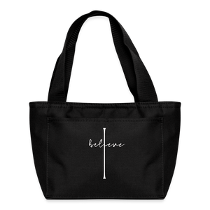 I Believe - Lunch Bag - black