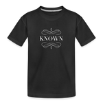 Known - Kid’s Premium Organic T-Shirt - black