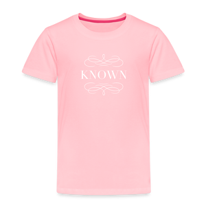 Known - Toddler Premium T-Shirt - pink