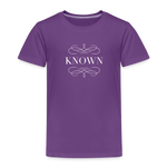 Known - Toddler Premium T-Shirt - purple