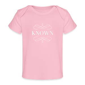 Known - Organic Baby T-Shirt - light pink