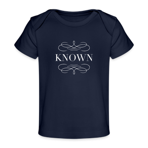 Known - Organic Baby T-Shirt - dark navy