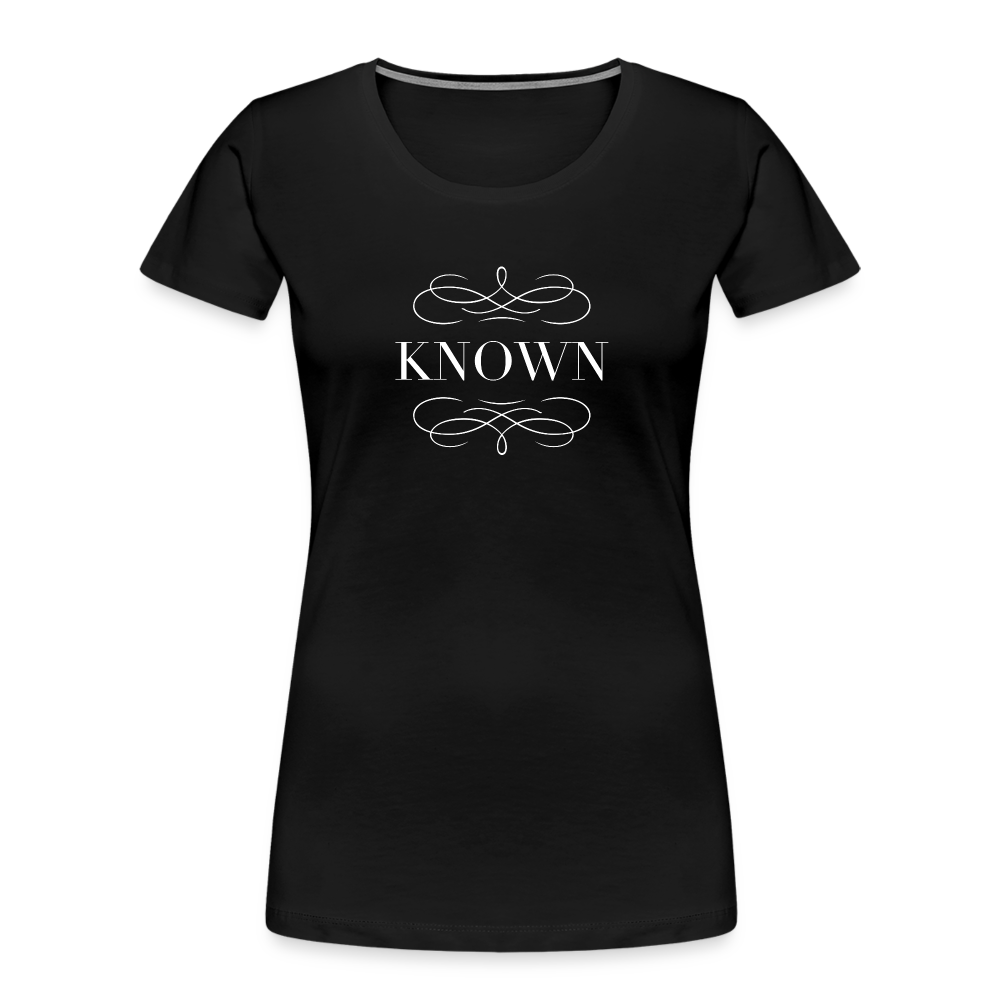 Known - Women’s Premium Organic T-Shirt - black