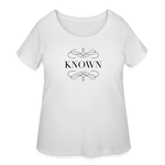 Known - Women’s Curvy T-Shirt - white