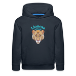 Lioness of God - Kids‘ Premium Hoodie - navy