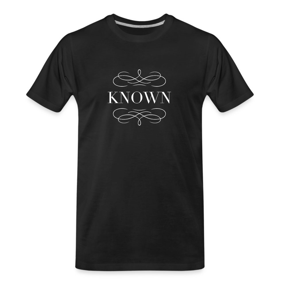 Known - Men’s Premium Organic T-Shirt - black