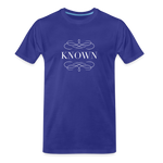 Known - Men’s Premium Organic T-Shirt - royal blue