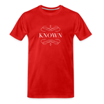 Known - Men’s Premium Organic T-Shirt - red