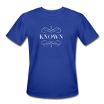 Known - Men’s Moisture Wicking Performance T-Shirt - royal blue