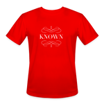 Known - Men’s Moisture Wicking Performance T-Shirt - red