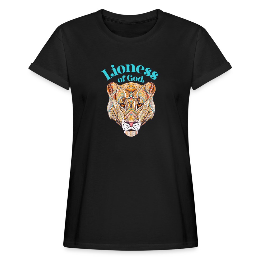 Lioness of God - Women's Relaxed Fit T-Shirt - black