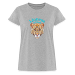 Lioness of God - Women's Relaxed Fit T-Shirt - heather gray