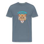 Lioness of God - Unisex Premium T-Shirt - steel blue