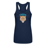 Lioness of God - Women’s Performance Racerback Tank Top - navy