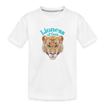 Lioness of God - Kid’s Premium Organic T-Shirt - white