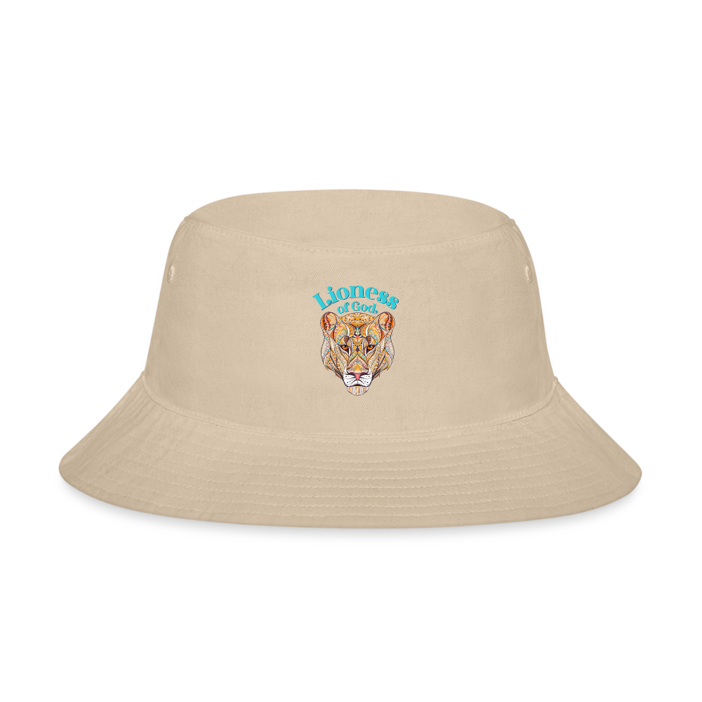 Lioness of God - Bucket Hat - cream
