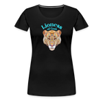 Lioness of God - Women’s Premium T-Shirt - black