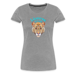 Lioness of God - Women’s Premium T-Shirt - heather gray