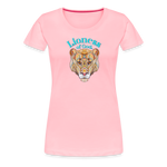 Lioness of God - Women’s Premium T-Shirt - pink
