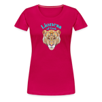 Lioness of God - Women’s Premium T-Shirt - dark pink