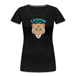 Lioness of God - Women’s Premium Organic T-Shirt - black