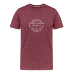 Made in the Image of God - Unisex Premium T-Shirt - heather burgundy