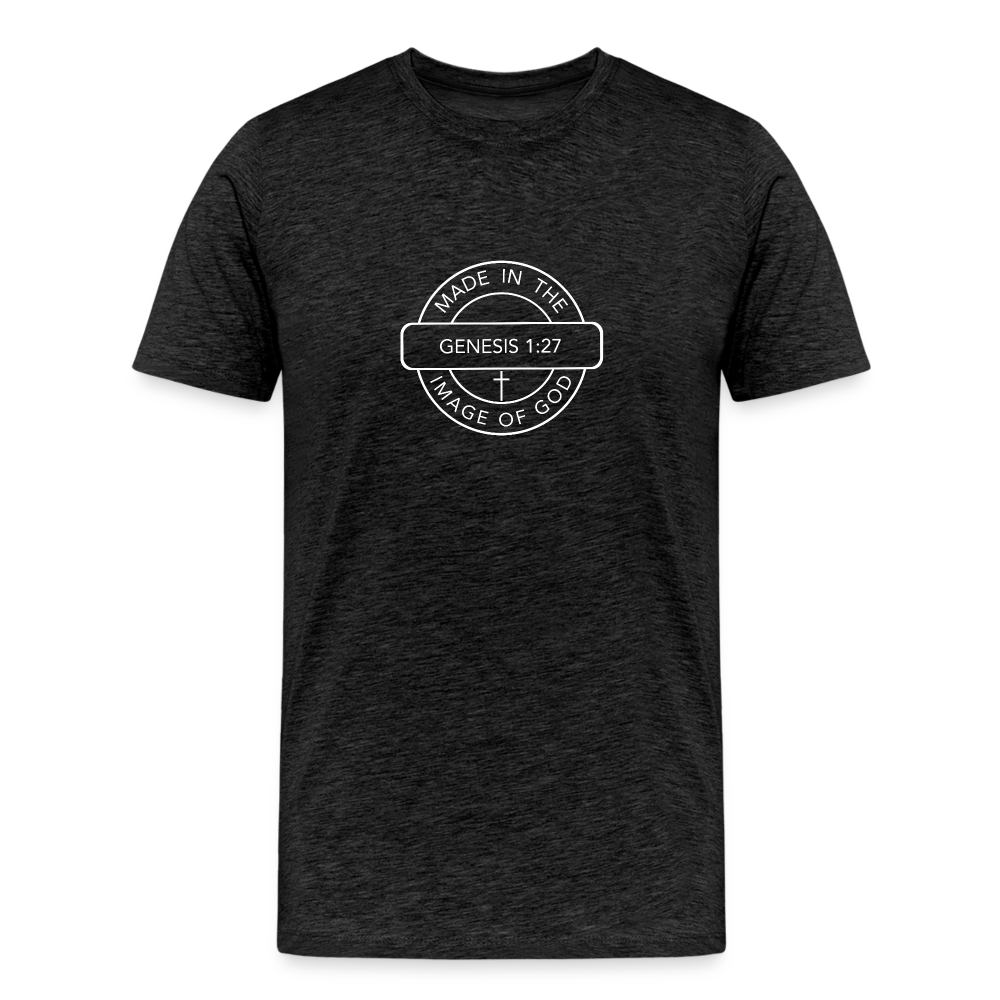 Made in the Image of God - Unisex Premium T-Shirt - charcoal grey
