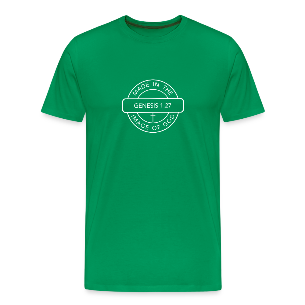 Made in the Image of God - Unisex Premium T-Shirt - kelly green