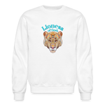 Lioness of God - Crewneck Sweatshirt - white