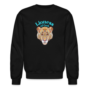 Lioness of God - Crewneck Sweatshirt - black