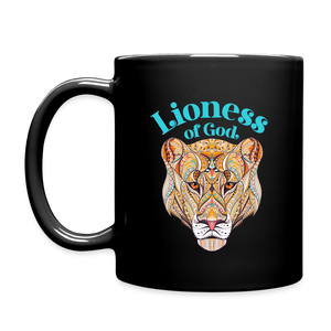 Lioness of God - Full Color Mug - black