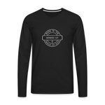 Made in the Image of God - Men's Premium Long Sleeve T-Shirt - black