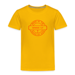 Made in the Image of God - Toddler Premium T-Shirt - sun yellow