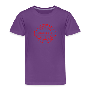 Made in the Image of God - Toddler Premium T-Shirt - purple