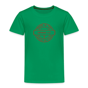 Made in the Image of God - Toddler Premium T-Shirt - kelly green