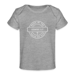 Made in the Image of God - Organic Baby T-Shirt - heather grey
