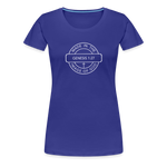Made in the Image of God - Women’s Premium T-Shirt - royal blue