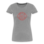 Made in the Image of God - Women’s Premium Organic T-Shirt - heather gray