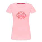 Made in the Image of God - Women’s Premium Organic T-Shirt - pink
