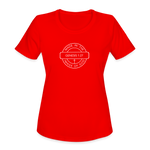 Made in the Image of God - Women's Moisture Wicking Performance T-Shirt - red