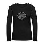 Made in the Image of God - Women's Premium Long Sleeve T-Shirt - black