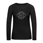Made in the Image of God - Women's Premium Long Sleeve T-Shirt - charcoal grey