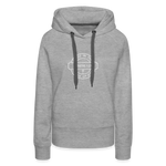 Made in the Image of God - Women’s Premium Hoodie - heather grey