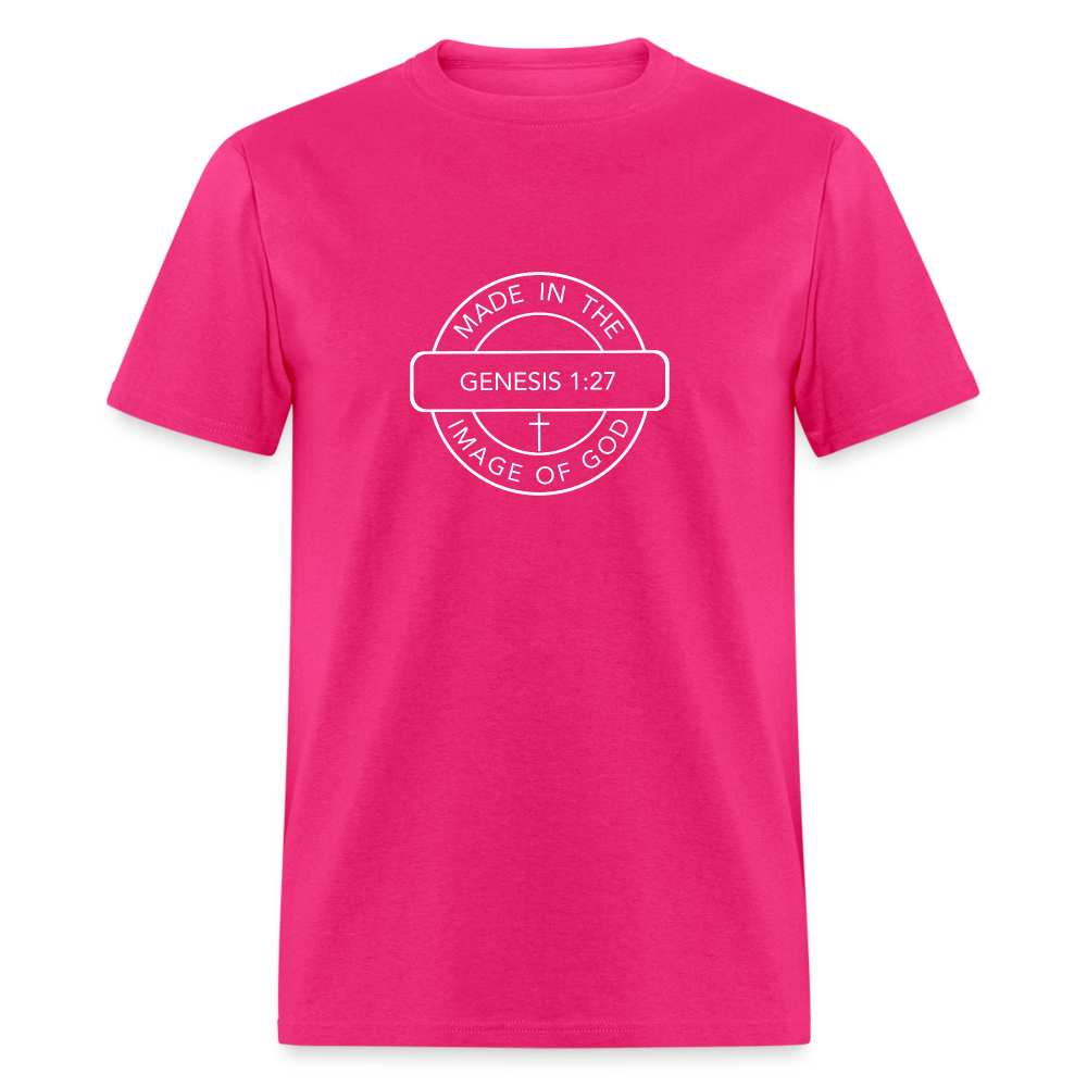 Made in the Image of God - Unisex Classic T-Shirt - fuchsia