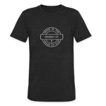 Made in the Image of God - Unisex Tri-Blend T-Shirt - heather black