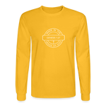 Made in the Image of God - Men's Long Sleeve T-Shirt - gold
