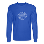 Made in the Image of God - Men's Long Sleeve T-Shirt - royal blue