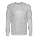 Made in the Image of God - Men's Long Sleeve T-Shirt - heather gray