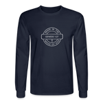 Made in the Image of God - Men's Long Sleeve T-Shirt - navy